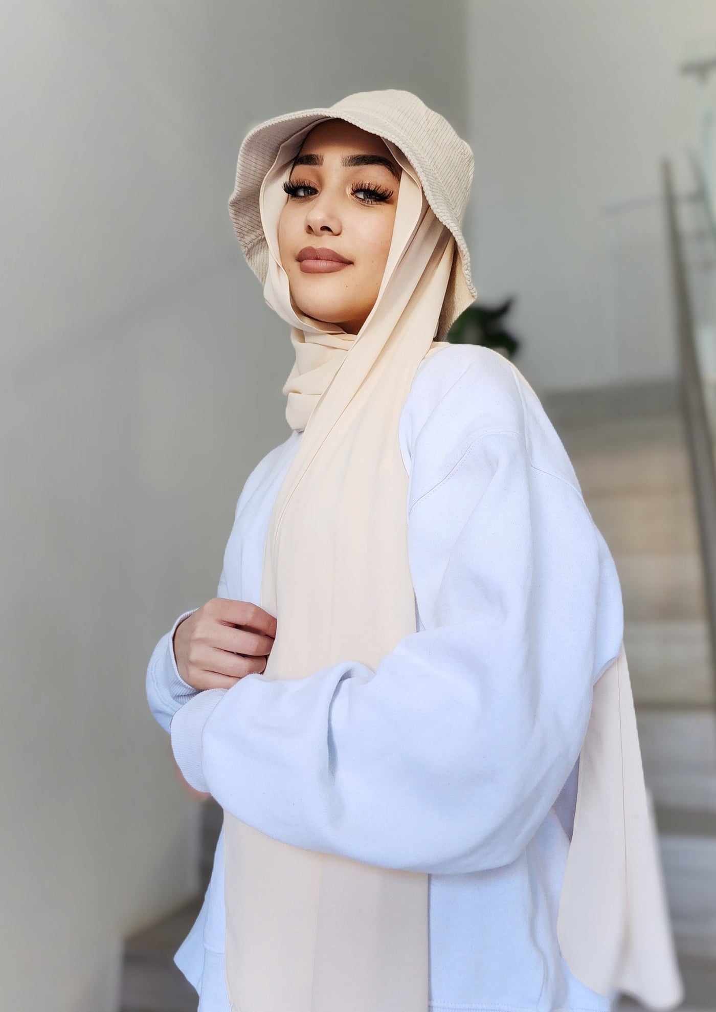 Bucket Hat Hijab Set